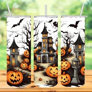20oz Spooky Halloween Hot/Cold Tumbler